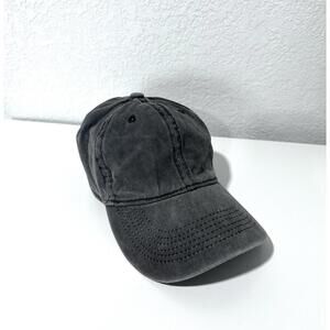 Unbranded Unisex Baseball Cap Hat Weathered Gray Adjustable Strap One Size